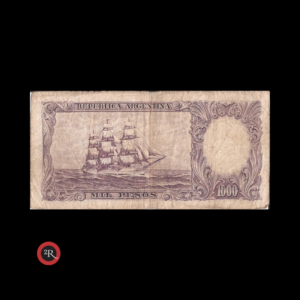 ARGENTINA 1000 PESOS 1954 BOT#2136 COL#527c