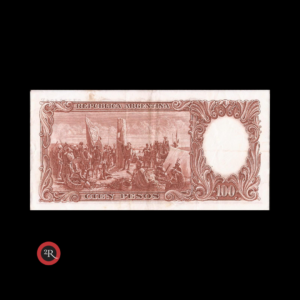 ARGENTINA 100 PESOS 1966 BOT#2073a COL#503c