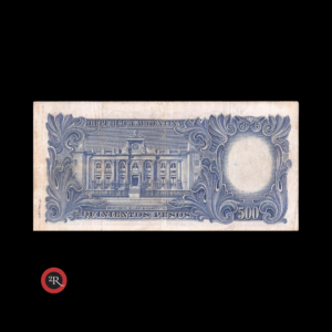 ARGENTINA 500 PESOS 1944 BOT#2088 COL#508