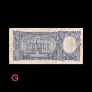 ARGENTINA 500 PESOS 1950 BOT#2093 COL#511b