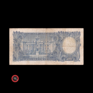 ARGENTINA 500 PESOS 1953 BOT#2097 COL#512b