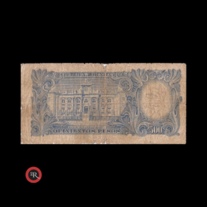 ARGENTINA 500 PESOS 1955 BOT#2099 COL#513