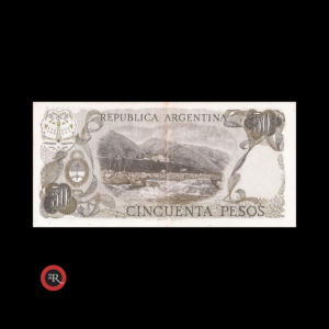 ARGENTINA 50 PESOS LEY 18188 BOT#2365 COL#623a