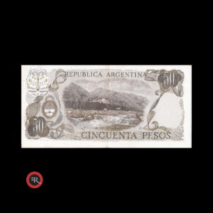 ARGENTINA 50 PESOS LEY 18188 1973 BOT#2365 COL#623a