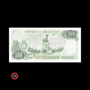 ARGENTINA 500 PESOS LEY 18188 1979 BOT#2428 COL#646d