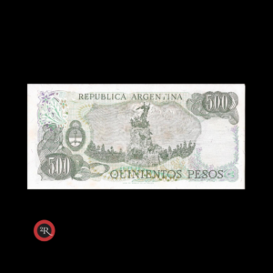 ARGENTINA 500 PESOS LEY 18188 1982 BOT#2432 COL#647a