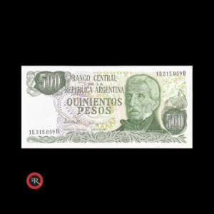 ARGENTINA 500 PESOS LEY 18188 1982 BOT#2433 COL#647b