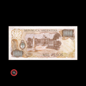 ARGENTINA 1000 PESOS LEY 18188 1974 BOT#2436 COL#648b