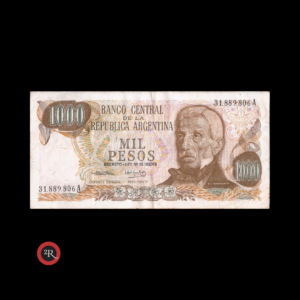 ARGENTINA 1000 PESOS LEY 18188 1974 BOT#2436a COL#648d