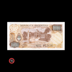 ARGENTINA 1000 PESOS LEY 18188 1975 BOT#2438 COL#649a