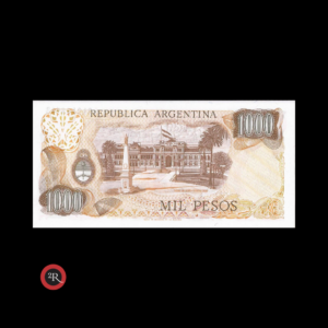 ARGENTINA 1000 PESOS LEY 18188 1975 BOT#2439a COL#649c