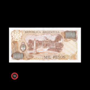 ARGENTINA 1000 PESOS LEY 18188 1976 BOT#2445 COL#651a