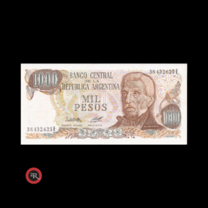 ARGENTINA 1000 PESOS LEY 18188 1979 BOT#2449c COL#652d