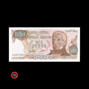 ARGENTINA 1000 PESOS LEY 18188 1980 BOT#2451b COL#652k