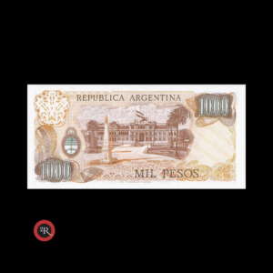 ARGENTINA 1000 PESOS LEY 18188 1980 BOT#2451b COL#652k