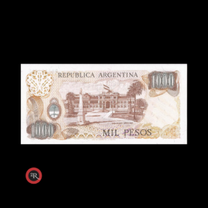 ARGENTINA 1000 PESOS LEY 18188 1980 BOT#2451d COL#652m