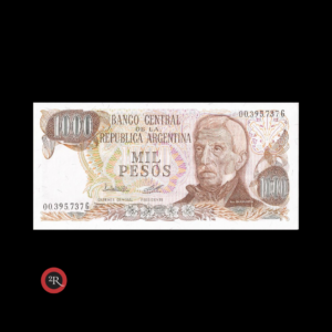 ARGENTINA 1000 PESOS LEY 18188 1980 BOT#2452 COL#652n