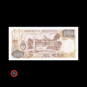 ARGENTINA 1000 PESOS LEY 18188 1980 BOT#2452 COL#652n