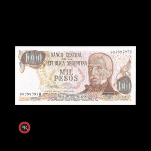 ARGENTINA 1000 PESOS LEY 18188 1982 BOT#2459 COL#655a