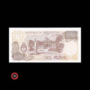 ARGENTINA 1000 PESOS LEY 18188 1982 BOT#2459 COL#655a