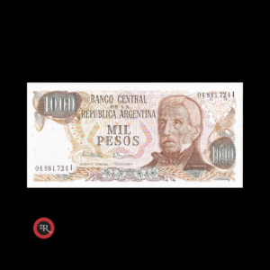 ARGENTINA 1000 PESOS LEY 18188 1982 BOT#2460 COL#655d