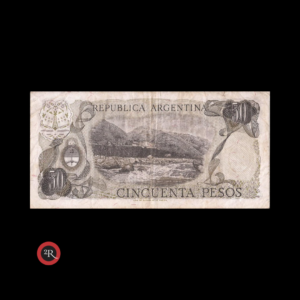 ARGENTINA 50 PESOS LEY 18188 1976 BOT#2374 COL#627a