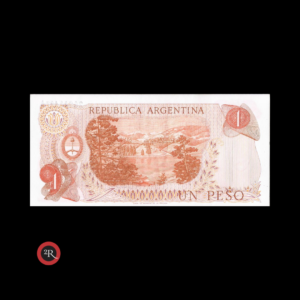 ARGENTINA 1 PESO LEY 18188 1970 BOT#2301 COL#601a