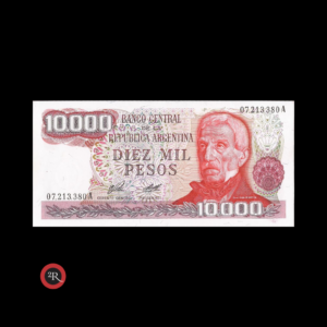 ARGENTINA 10000 PESOS LEY 18188 1976 BOT#2478 COL#661a