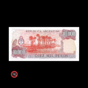 ARGENTINA 10000 PESOS LEY 18188 1977 BOT#2481 COL#662a