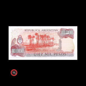 ARGENTINA 10000 PESOS LEY 18188 1977 BOT#2482 COL#662b