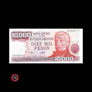 ARGENTINA 10000 PESOS LEY 18188 1978 BOT#2484 COL#662e