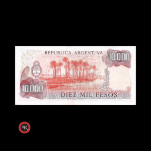 ARGENTINA 10000 PESOS LEY 18188 1978 BOT#2485 COL#668g