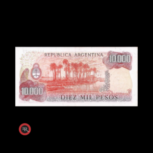 ARGENTINA 10000 PESOS LEY 18188 1978 BOT#2487 COL#662k