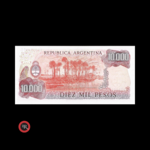 ARGENTINA 10000 PESOS LEY 18188 1978 BOT#2487a COL#662l