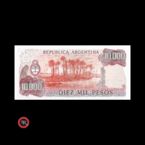 ARGENTINA 10000 PESOS LEY 18188 1982 BOT#2494 COL#664a