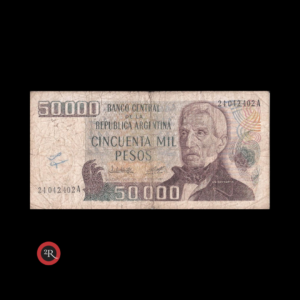 ARGENTINA 50000 PESOS LEY 18188 1979 BOT#2497a COL#665b