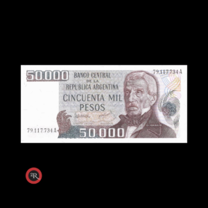 ARGENTINA 50000 PESOS LEY 18188 1981 BOT#2499 COL#665g