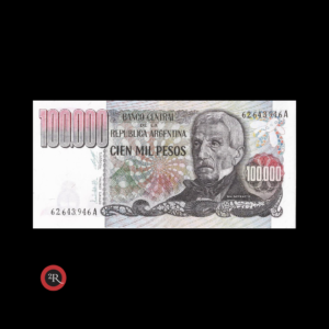 ARGENTINA 100000 PESOS LEY 18188 1980 BOT#2503 COL#667b