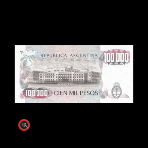 ARGENTINA 100000 PESOS LEY 18188 1980 BOT#2503 COL#667b