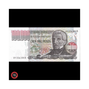 ARGENTINA 100000 PESOS LEY 18188 1980 BOT#2504 COL#667c