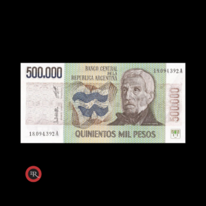 ARGENTINA 500000 PESOS LEY 18188 1980 BOT#25047 COL#668a