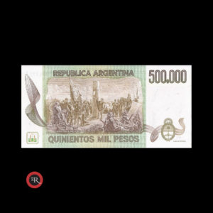 ARGENTINA 500000 PESOS LEY 18188 1980 BOT#25047 COL#668a