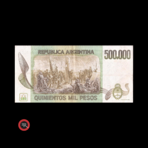 ARGENTINA 500000 PESOS LEY 18188 1981 BOT#2508 COL#668b