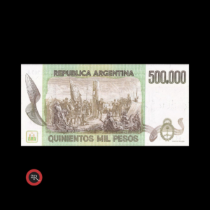 ARGENTINA 500000 PESOS LEY 18188 1981 BOT#2510 COL#669a