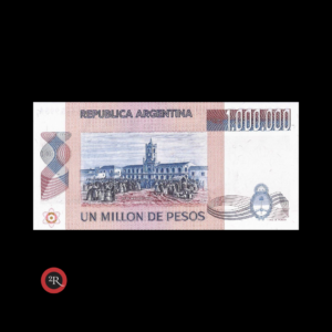 ARGENTINA 1000000 PESOS LEY 18188 19812 BOT#2513 COL#671a