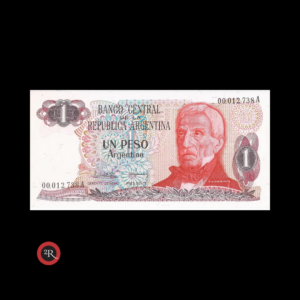 ARGENTINA 1 PESO ARGENTINO 1983 BOT#2601 COL#674a