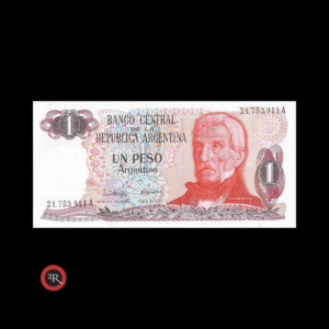 ARGENTINA 1 PESO ARGENTINO 1983 BOT#2601 COL#674a