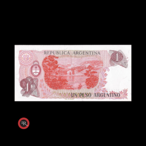 ARGENTINA 1 PESO ARGENTINO 1984 BOT#2604 COL#675a